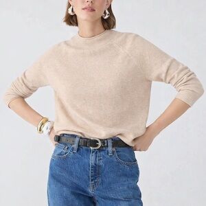 J. Crew Cream Turtleneck Sweater XL